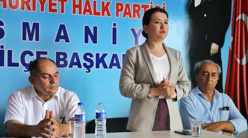 CHP'li Gökçen, partisinin Osmaniye İl Başkanlığını ziyaret etti
