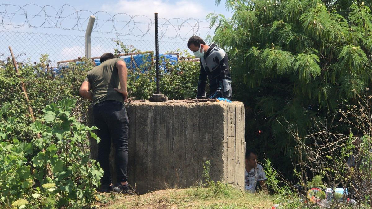 Adana'da su borusuna sıkışmış erkek cesedi bulundu