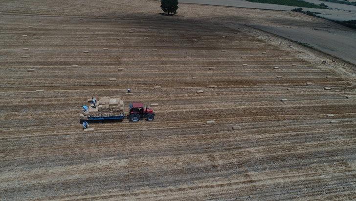 Tekirdağ'da balya işçilerinin zorlu mesaisi başladı G5