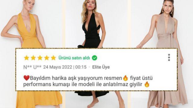 Hem denizde, havuzda hem akşam dışarı çıkarken giyebileceğiniz yazlık elbise modelleri