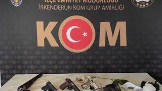 Hatay'da silah kaçakçılığı operasyonunda 3 zanlı tutuklandı