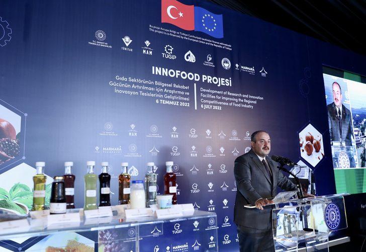 Sanayi ve Teknoloji Bakanı Varank, INNOFOOD Projesi açılışında konuştu: G2