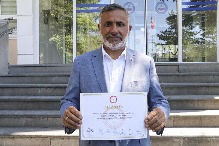 Dodurga Belediye Başkanı Kaşıkcı, mazbatasını aldı G1