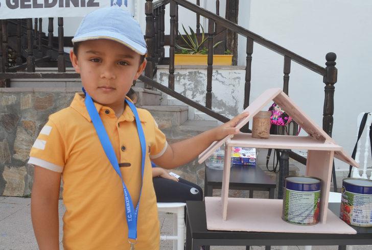 Öğrenciler atık malzemeleri hayvanlar için yuvaya dönüştürdü G3