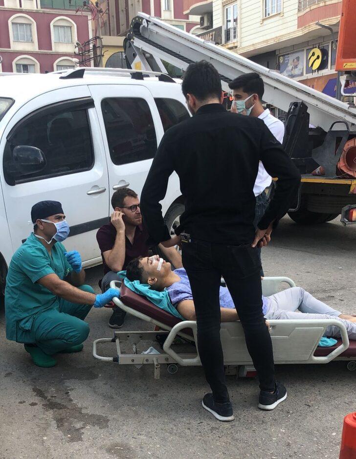 Mardin'de özel hastanenin yanındaki trafo patladı, hastalar tahliye ediliyor G3