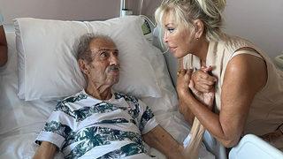 Sanatçı Ajda Pekkan'dan usta caz sanatçısı Bozkurt İlham Gencer'e ziyaret