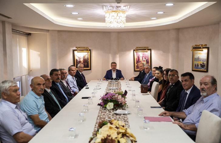 BBP Genel Başkanı Destici, Alevi dedeleri, kanaat önderleri ve STK temsilcileriyle buluştu: G1