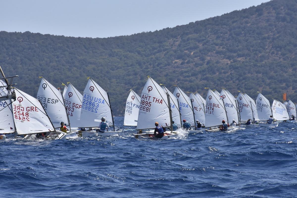 Bodrum'daki 2022 Arkas D&uuml;nya Optimist Şampiyonası sona erdi