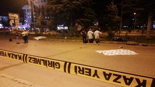 Motosikletin çarptığı karı-koca hayatını kaybetti