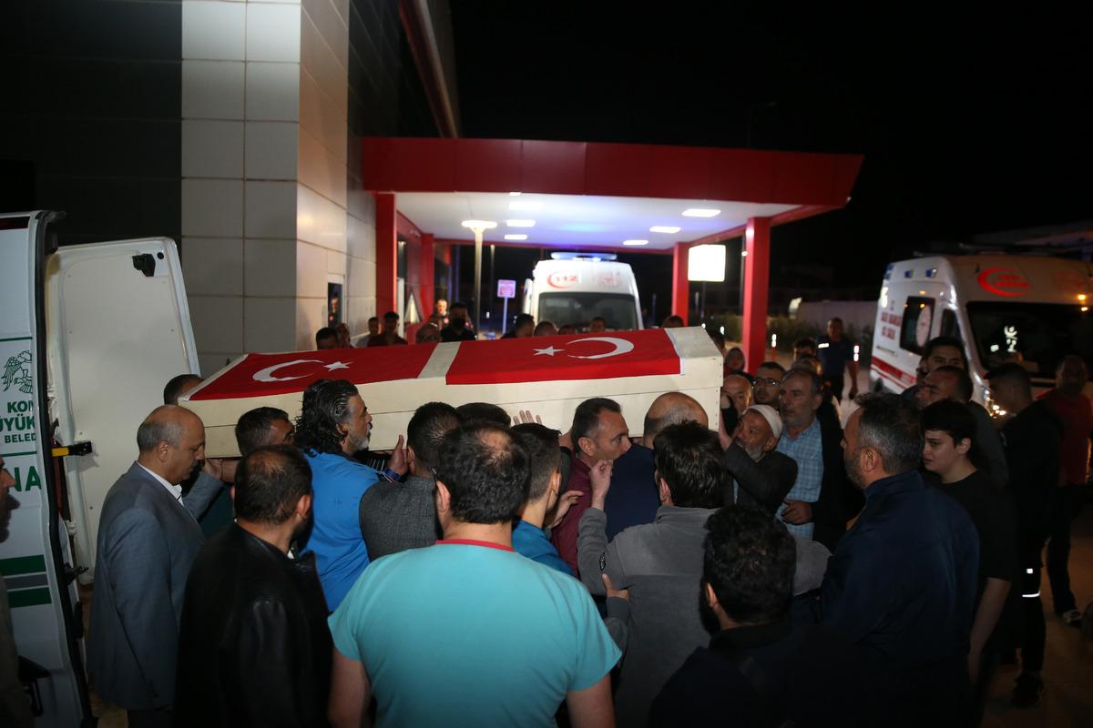 Konya'da hastanede silahlı saldırıda &ouml;len doktorun cenazesi memleketi Kayseri'ye getirildi