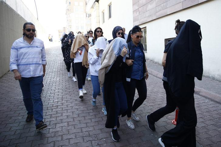 Kayseri'deki fuhuş operasyonunda 14 şüpheli adliyeye sevk edildi G3