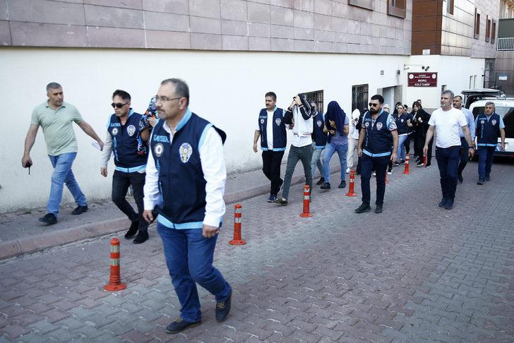 Kayseri'deki fuhuş operasyonunda 14 şüpheli adliyeye sevk edildi G4