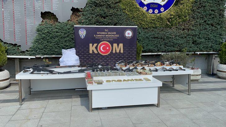 İstanbul merkezli organize suç örgütüne yönelik operasyonda yakalanan 91 şüpheli adliyede G2