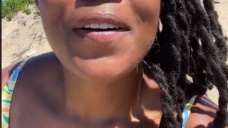 Seçimi kazanmak istedi! Amerikalı senatör Tiara Mack, kampanyası için kumda amuda kalkıp twerk yaptı