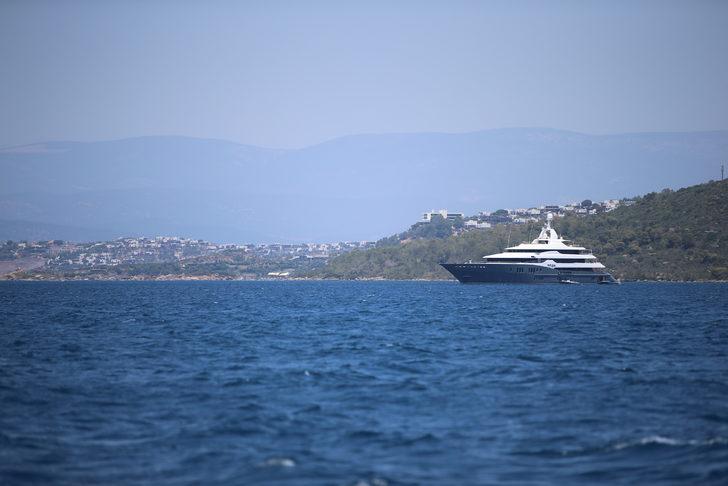 Mega yat "Titan" Bodrum'a demirledi G2