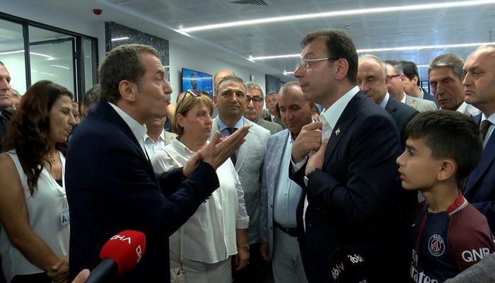 SON DAKİKA| Her şey kameralar önünde yaşandı! İBB Başkanı İmamoğlu ile Zeytinburnu Belediye Başkanı Arısoy arasında tartışma
