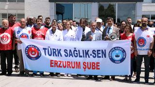 Doğu Anadolu'daki sağlık çalışanlarından Dr. Ekrem Karakaya'nın öldürülmesine tepki