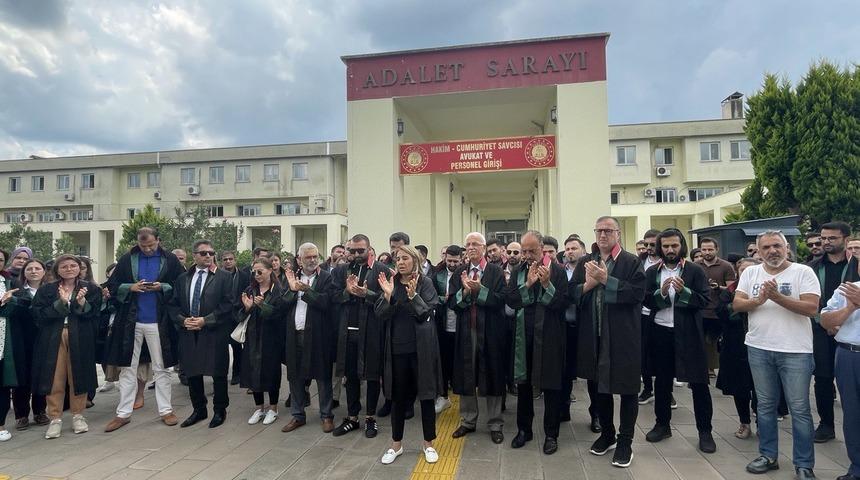 Avukat Servet Bakırtaş'ın öldürülmesi Sakarya ve Zonguldak'ta protesto edildi