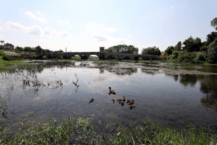 Tunca Nehri'nin debisi geçen aya göre 4 kat düştü G2