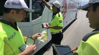 Bursa’da Kurban Bayramı öncesi şehirler arası otobüsler denetlendi