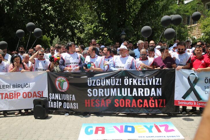 Konya'daki silahlı saldırıda doktorun öldürülmesine Gaziantep ve Şanlıurfa'dan tepki G1
