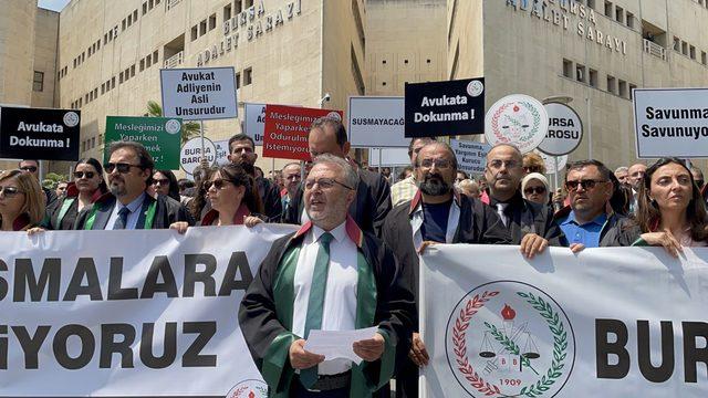 Avukat Servet Bakırtaş'ın öldürülmesi Bursa'da protesto edildi
