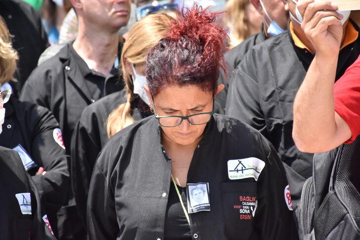 Bursa ve çevre illerde sağlık çalışanlarından, Dr. Ekrem Karakaya'nın öldürülmesine tepki G3