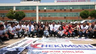 Diyarbakır, Batman, Siirt ve Bingöl'de Dr. Ekrem Karakaya'nın öldürülmesine tepki