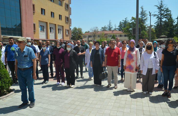 Bursa ve çevre illerde sağlık çalışanlarından, Dr. Ekrem Karakaya'nın öldürülmesine tepki G5