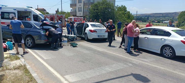 Amasya'da trafik kazasında 6 kişi yaralandı G2