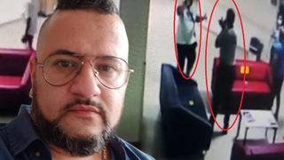 İlaç yazdırmak için geldi, hastaneyi birbirine kattı! O anlar kamerada