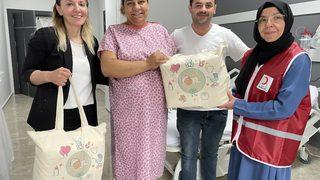 Türk Kızılaydan Bartın'da selden etkilenen anne adaylarına yardım eli