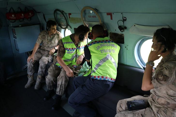 Batman'da hava destekli trafik denetimi yapıldı G3