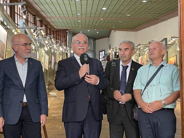 "Fırçam ve Ben" sergisi Hünkar Kasrı'nda açıldı G3