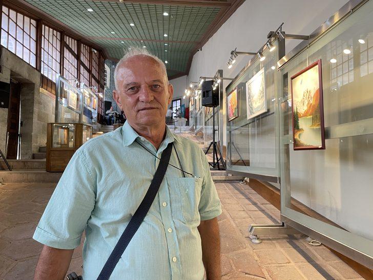 "Fırçam ve Ben" sergisi Hünkar Kasrı'nda açıldı G4