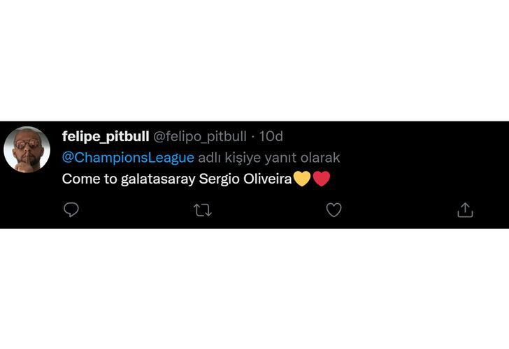 Son dakika transfer haberi: Şampiyonlar Ligi resmi hesabı duyurdu! Sergio Oliveira Galatasaray'a transfer olacak mı? G.Saray Oliveira ile anlaştı mı? G2