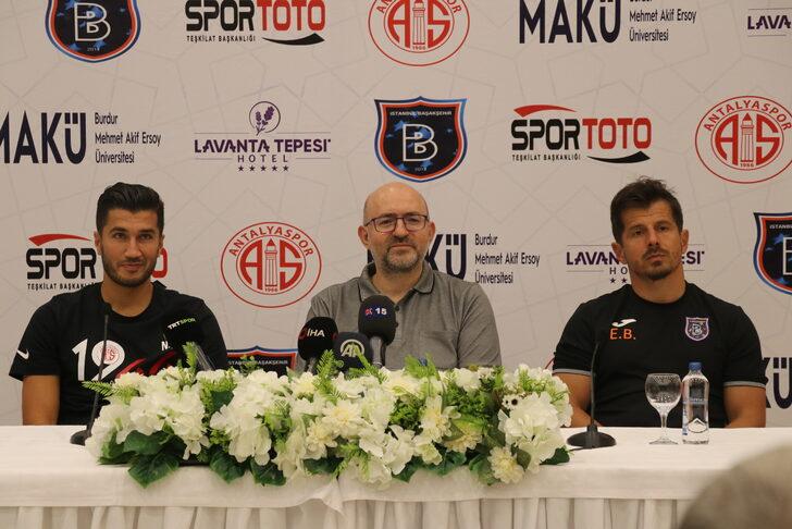 Emre Belözoğlu ile Nuri Şahin Burdur'da ortak basın toplantısı düzenledi G1