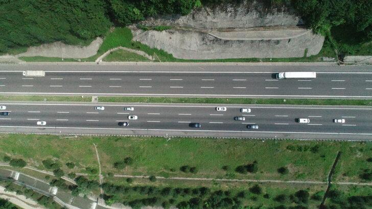 Anadolu Otoyolu'nun Düzce ve Bolu kesiminde bayram trafiği devam ediyor G5