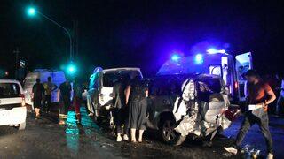 Tekirdağ’da kontrolden çıkan tır kırmızı ışıkta bekleyen araçları biçti: 12 yaralı