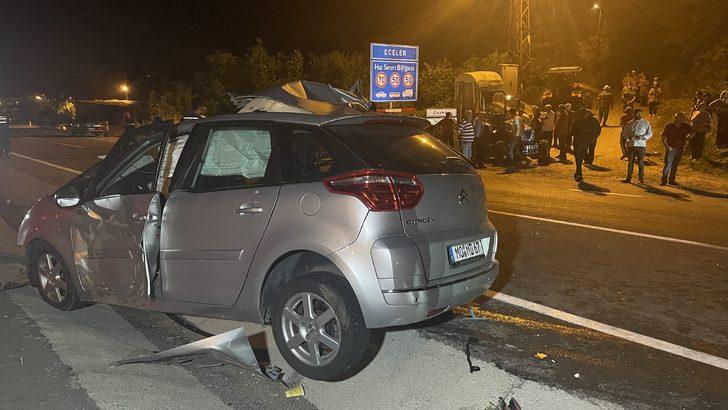 Zonguldak'ta otomobil ile traktörün çarpıştığı kazada 1 kişi öldü, 7 kişi yaralandı G5