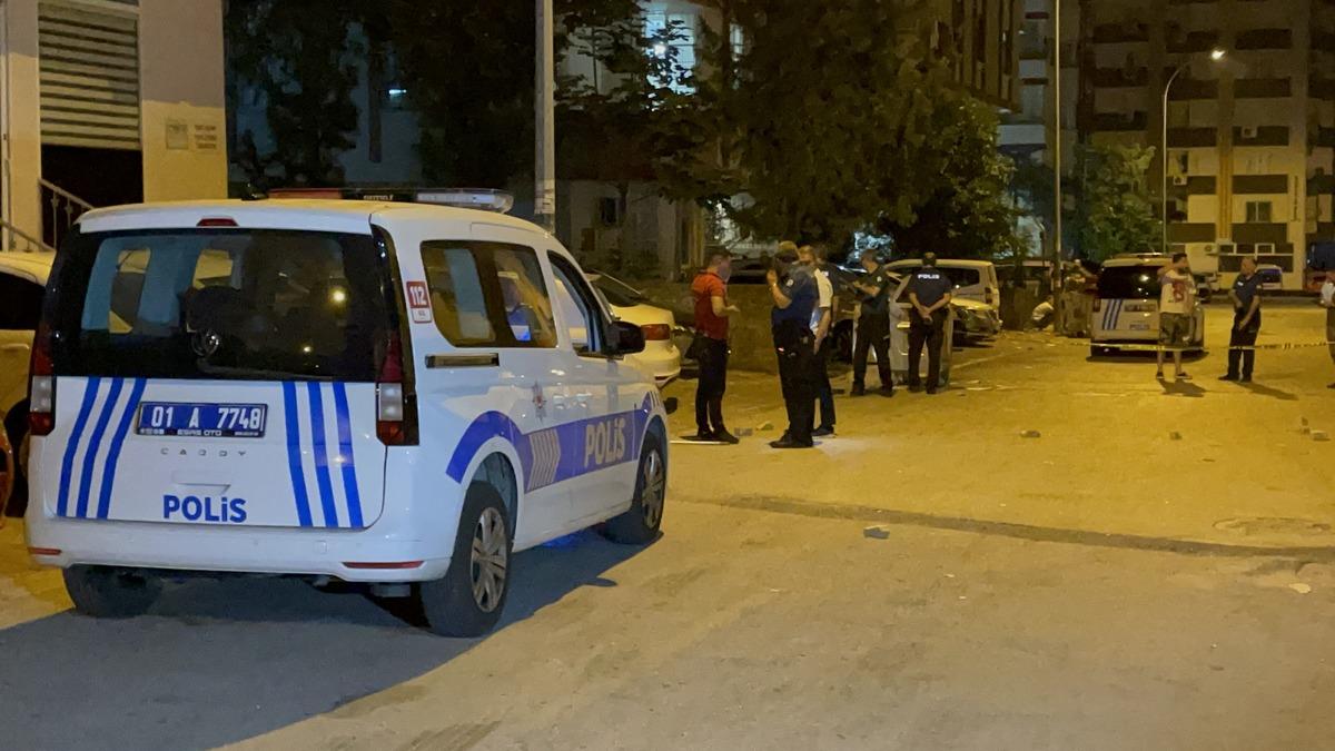 Adana'da silahlı kavgada iki kişi yaralandı