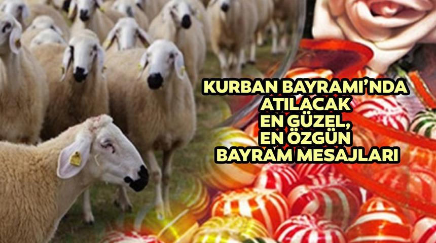 Sevdiklerinize bayram mesajları! Kurban Bayramı için ilk kez duyacağınız en farklı  bayram mesajları...