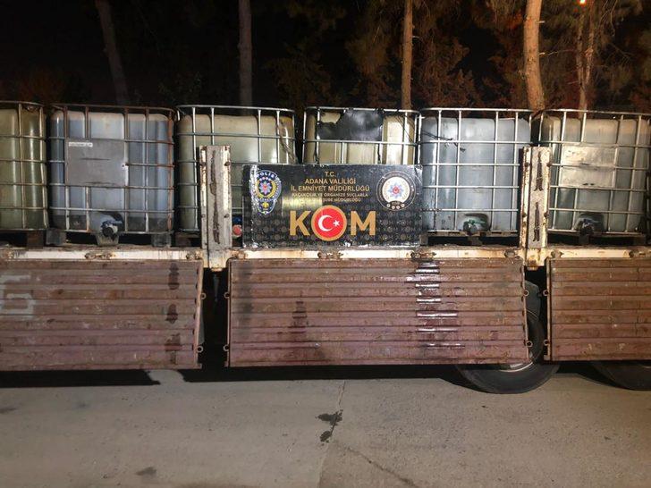 Adana'da 43 bin 500 litre kaçak akaryakıt ele geçirildi G4