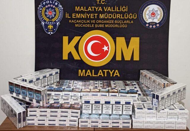 Malatya'da kaçakçılık operasyonlarında 2 şüpheli yakalandı