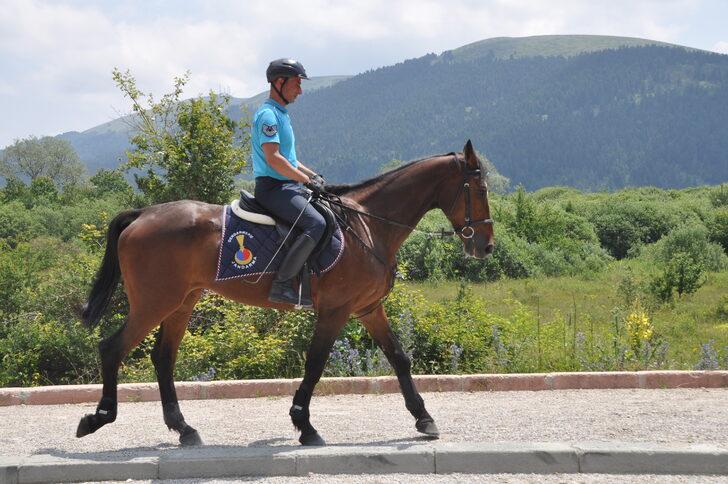 Abant'ta jandarmanın atlı timleri göreve başladı G4