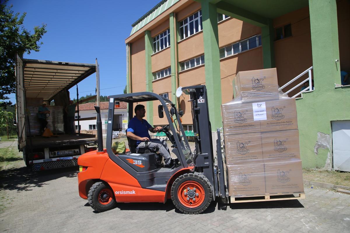 Meslek lisesi &ouml;ğrencilerinin yapacağı ahşap oyuncaklar anaokullarına verilecek