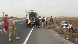 Mardin'de cip devrildi, 2'si ağır 4 kişi yaralandı