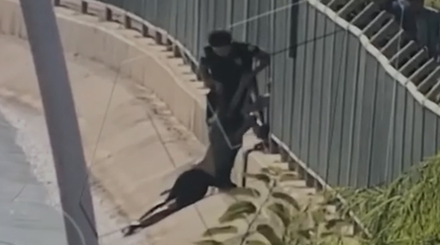 Videoya çekiyordu! Sulama kanalına düştü