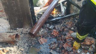 Muğla'da çıkan yangın iki evde hasara neden oldu