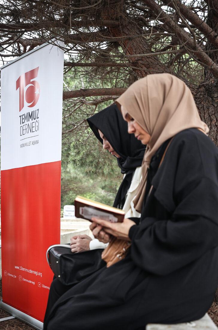 15 Temmuz şehidi Sağman Riva Mezarlığı'nda kabri başında anıldı G3